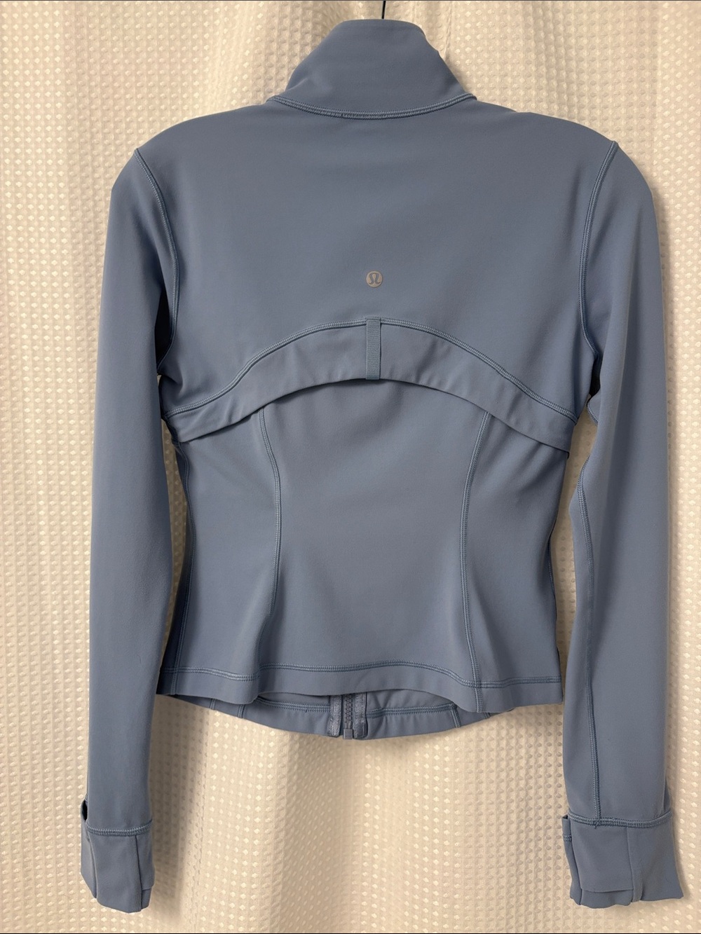 Lululemon Define Cropped Jacket Nulu ~ 6 ~ Blue Willow - Picture 6 of 16